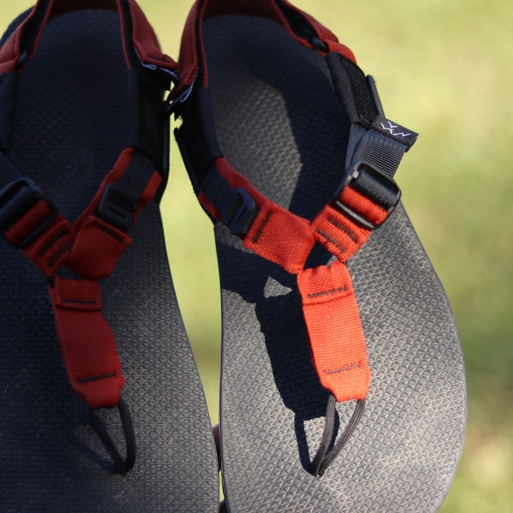 Bedrock Cairn Evo PRO Sandals with t-shirt and stickers